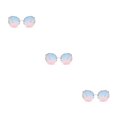 thumbnail image 2 of Gafas de sol sin marco Minnieouse vintage lujo mujer incrustaciones diamantes imitación UV400, 2 of 6