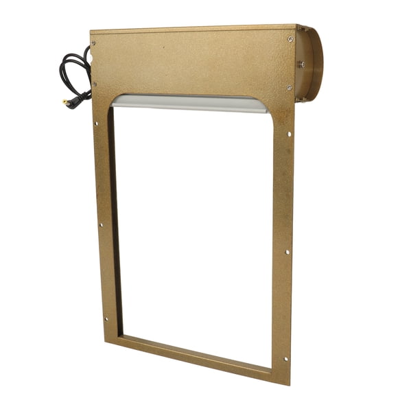 Automatic Chicken Coop Door for Farm, Battery Powered Metal Chicken Door Opener with Timer, LED Display Programmable Electric Chicken Coop Door for Chicken, Duck, Goose