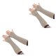 thumbnail image 2 of Minnieouse 1 par de manoplas sin dedos elegante calentador de brazos accesorio de ropa mitones de medio dedo manoplas térmicas para mujeres para exteriores Type2 NO2 Minnieouse CBP219671, 2 of 5