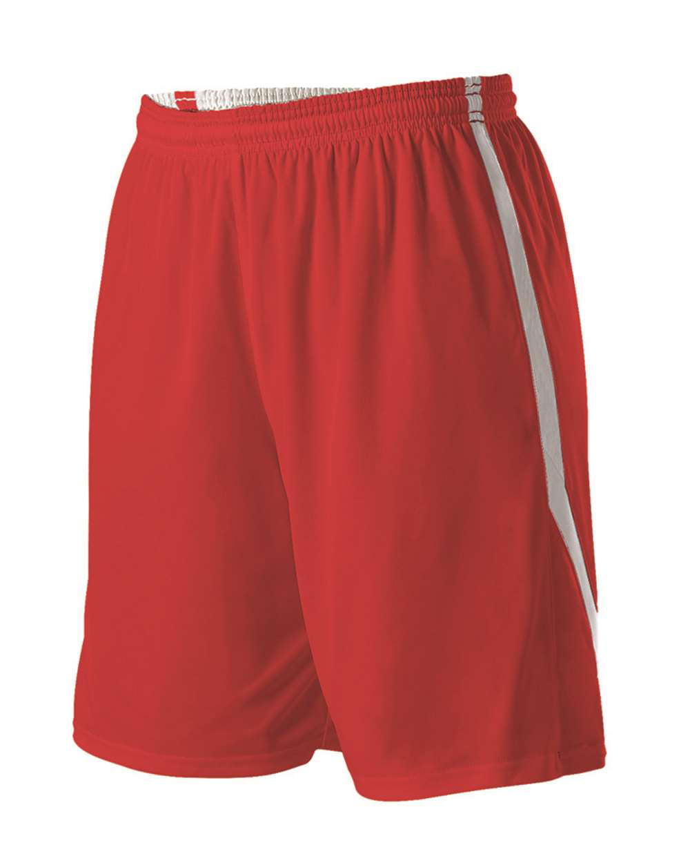 womens red basketball shorts