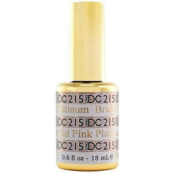 DND DC Platinum Gel Polish  Bridal Pink Platinum 215