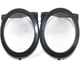 thumbnail image 4 of Embellecedor de rejilla de luz antiniebla para parachoques delantero, marco de lámpara para BMW 3 E46 M3 Sport 2000-2005, color negro, 4 of 5