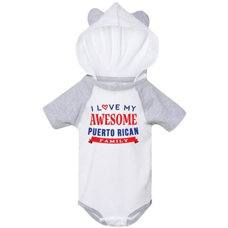 

Inktastic Puerto Rico Love My Puerto Rican Family Gift Baby Boy or Baby Girl Bodysuit