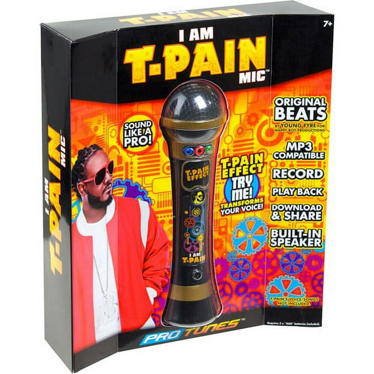 I Am T-Pain Effect Mic Microphone Record Playback Karaoke Voice