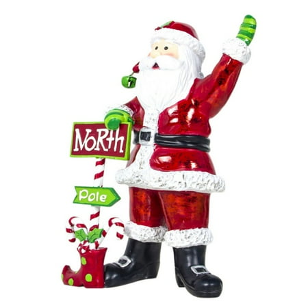 Polyresin Christmas Santa Claus Figurines Decoration Themed Classic Collection Splendor Walmart Com Walmart Com