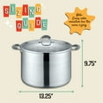 thumbnail image 3 of CONCORD 20 Quart Stainless Steel Canning Pot Set, 3 of 9