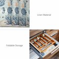 thumbnail image 6 of Placemats Set of 6, Blue Coastal Woven Placemat, Linen Place Mats for Kitchen/Dining Tables, Summer Beach Coral Shell Starfish Seahorse Washable Table Mats for Party, 6 of 8