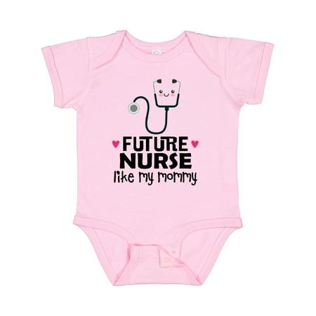 

Inktastic Future Nurse Like My Mommy Gift Baby Girl Bodysuit