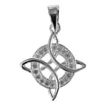 thumbnail image 4 of JOYARIS Kit Nudo De Bruja Con Zirconias Cadena+aretes+dije Plata 925 DM-0001077, 4 of 4