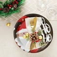 thumbnail image 6 of Yhmxh 10Pcs Christmas Paper Plates, 9" Xmas Plates Disposable Large Heavy Duty Elk Snowflake Snowman Platter Winter Xmas Dessert Plate for Winter Holiday Festival Decorations Birthday Party Supplies, 6 of 6