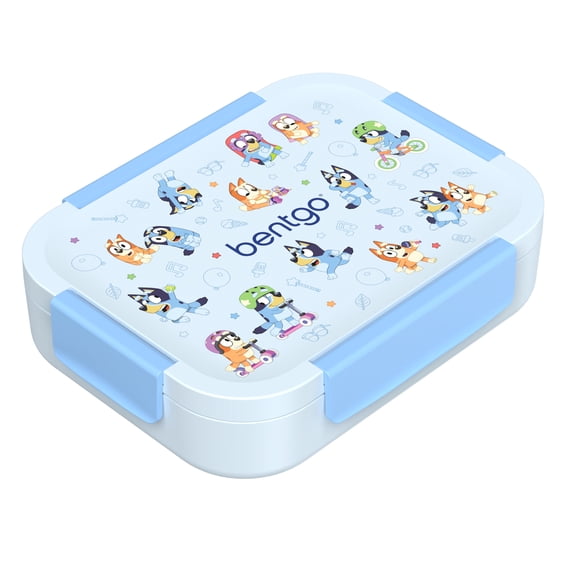 Bentgo Kids Bluey Lunch Box with Leakproof Lid and Tray - Bluey & Bingo Play Day