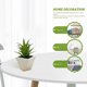 thumbnail image 3 of 2 uds simulación de plantas suculentas en macetas, pequeños adornos creativos para interiores, flores artificiales y plantas verdes, 3 of 5