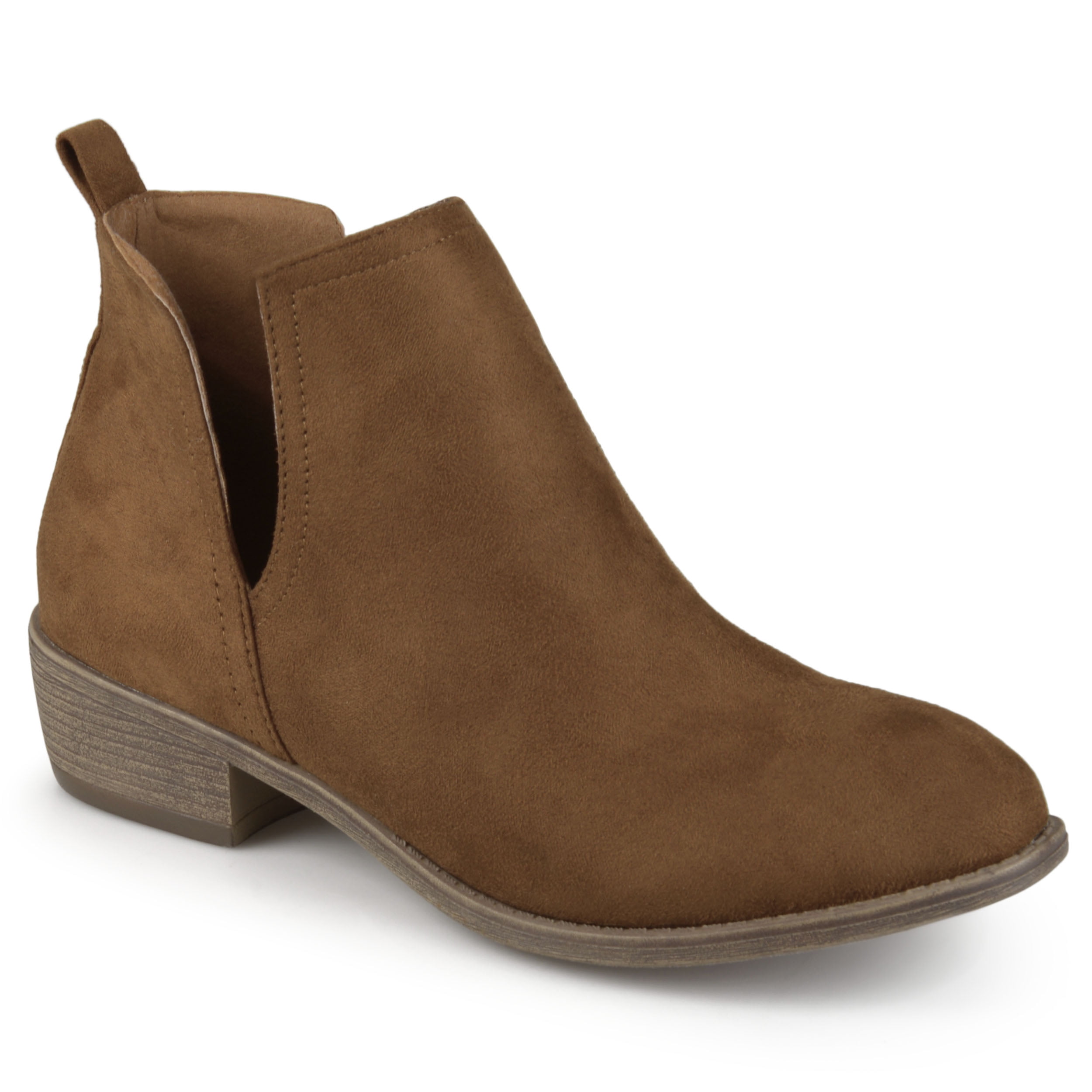 womens wide width suede boots