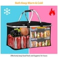 iMounTEK 30L Insulated Picnic Basket Cooler Collapsible Food Delivery