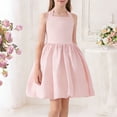 thumbnail image 2 of FRSASU Girls Halter Princess Dress Summer Sleeveless Birthday Party Prom Dresses Evening Gowns for Kids 7-15 Years Pink, 2 of 9