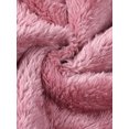 thumbnail image 5 of DARING DIVA Women's Fluffy Fleece Pullover Tops with Pants Plush Pajamas Sets Pink L, 5 of 6
