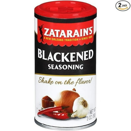 Zatarain Blackened Seasoning 3 oz (Pack of 2)