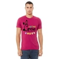 thumbnail image 2 of Hunting Crew Easter Bunny Egg Hunting Christian Event Men's T-shirt, L, Cyber Pink, 2 of 5