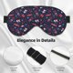 thumbnail image 4 of Antifaz para dormir para hombres y mujeres - Antifaz suave para viajes, ideal para deportes al aire libre en invierno, con hebilla ajustable, antifaz para dormir, divertidos antifaces para fiestas., 4 of 5
