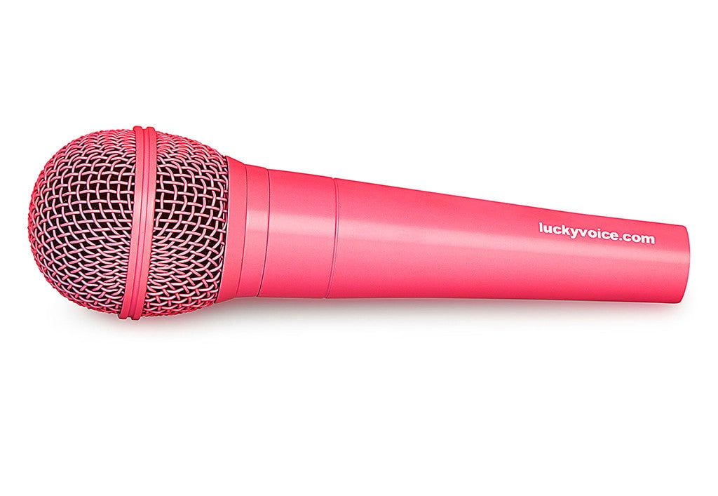 Gold Karaoke Bluetooth Microphone, Lucky Voice