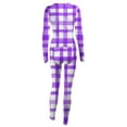 thumbnail image 6 of BRGZLK Onesies for Women Ladies Onesie Hooded Pyjamas Winter Warm Plush Flannel Jumpsuit Funny Novelty Animal Pajamas Playsuit Loungewear Size 8-16, 6 of 6