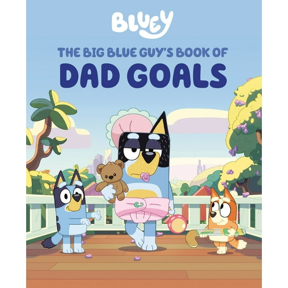 Pre-Owned Bluey: the Big Blue Guy's Book of Dad Goals (Hardcover)