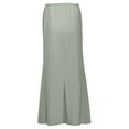 thumbnail image 4 of GEWSEY Womens Maxi Skirt 2025 Casual Flowy Elastic High Waist Long Skirts (Light Green, XL), 4 of 7