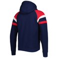 thumbnail image 3 of Men's Starter Navy New England Patriots Draft Fleece Raglan Pullover Hoodie, 3 of 3