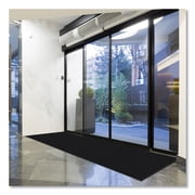 Apache Mills Absorba Select Entry Mat, Rectangular, Pepper/Black Crush-Resistant Needle-Punched Surface, 36 x 10 ft
