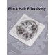 thumbnail image 3 of 1pc/3pcs/6pcs/12pcs Disposable Shower Drain Sticker, Prevent Hair Clogging, Bathroom Accessories, Bathroom Tools, 3 of 5