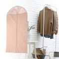 thumbnail image 6 of Unique Bargains 3 Pcs Dustproof Thickened Garment Bag Pink 51.18"x23.62", 6 of 6