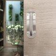 thumbnail image 3 of Shisuyan Poignée de Porte en Acier Inoxydable Plaque de Tirage Poignée de Porte Commerciale (Argent), 3 of 9