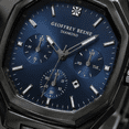 thumbnail image 7 of Geoffrey Beene Men's Stainless Steel Dress Watch Classic Quartz, Date, Elegant Design, Water-Resistant (Gunmetal), 7 of 7