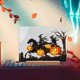 thumbnail image 4 of Decoración festiva de fantasma de calabaza de acrílico estéreo Fiudx para Halloween, 4 of 6