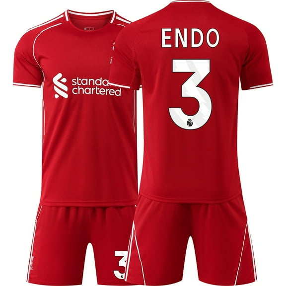 Kids Soccer Jersey NEW Boys Football Uniforms For Fan Shirt Short Youths Girls Outfit Sets Size 7-9y