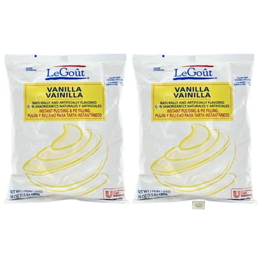 LeGout Vanilla Instant Pudding & Pie Filling 24 oz. - Pack of 2