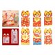 thumbnail image 5 of 6 sobres rojos Hongbao con diseño de la suerte para el Año Nuevo Chino 2022. Ideales para festivales, graduaciones, fiestas de Año Nuevo y bodas. A, 5 of 9