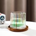 thumbnail image 2 of Copas de Vino de Cristal Pintadas a Mano, Vaso de Fondo Grueso Posavasos , Vaso de para SM SunniMix Copa de cóctel, 2 of 8