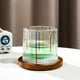 thumbnail image 2 of Copas de cristal pintadas , vaso de fondo grueso posavasos de , vaso de para ron de coñac B Gloria Copa de cóctel, 2 of 9