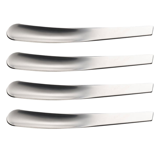 4pcs Coffee Mezcling Cucharas de acero inoxidable cucharas de helado cucharas de helado cucharas de postre