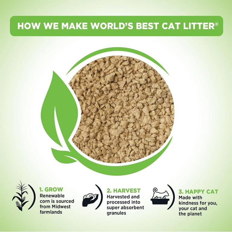 World's Best Cat Litter Clumping Formula, 15 Lb photo 6