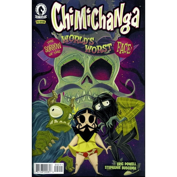 Chimichanga: The Sorrow of the World's Worst Face! #2 VF ; Dark Horse Comic Book