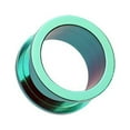 thumbnail image 3 of Colorline Steel Screw-Fit Ear Gauge Tunnel Plug Earrings, 3 of 5