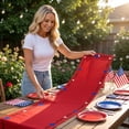 thumbnail image 2 of Sentmoon Dining Table Runner 4th of July Decor 4th Of July Decorative Tablecloth and Table Runner Independence Day Patriotic Table Linen Set Dining Table Home Decoration, 2 of 8