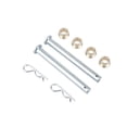thumbnail image 1 of Kit de bisagras para puerta, accesorio de reparación profesional, accesorios de mantenimiento firmes simples, accesorios de reparación para uso de mantenimiento, 1 Juego Vogacara VI014448-00, 1 of 7