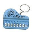 thumbnail image 3 of 2x Pequeño Teclado Electrónico Llavero Micro Accesorios para Piano Trabajo Real Mini Llavero para Profesores Amantes de La Música 2 piezas, 3 of 8