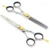 Equinox Professional Razor Edge Hair Cutting/Thinning Scissor Set/2, 6.5"