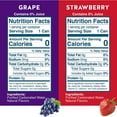 Pack, 12 Fl Oz Cas, Pack of 16, 8 x Grape, 8 x Strawberry Zero