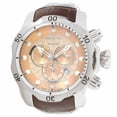 thumbnail image 3 of Invicta Venom Rose Gold Dial Brown Leather Men's Chronograph Watch 80695, 3 of 3