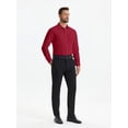 thumbnail image 7 of sogami Men's Stretch Dress Shirt Wrinkle Free Button Down Shirt Business Casual, 7 of 7